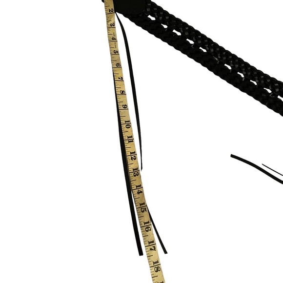 New York Company Genuine Leather Belt with Ties Size Small/Medium - Picture 6 of 6